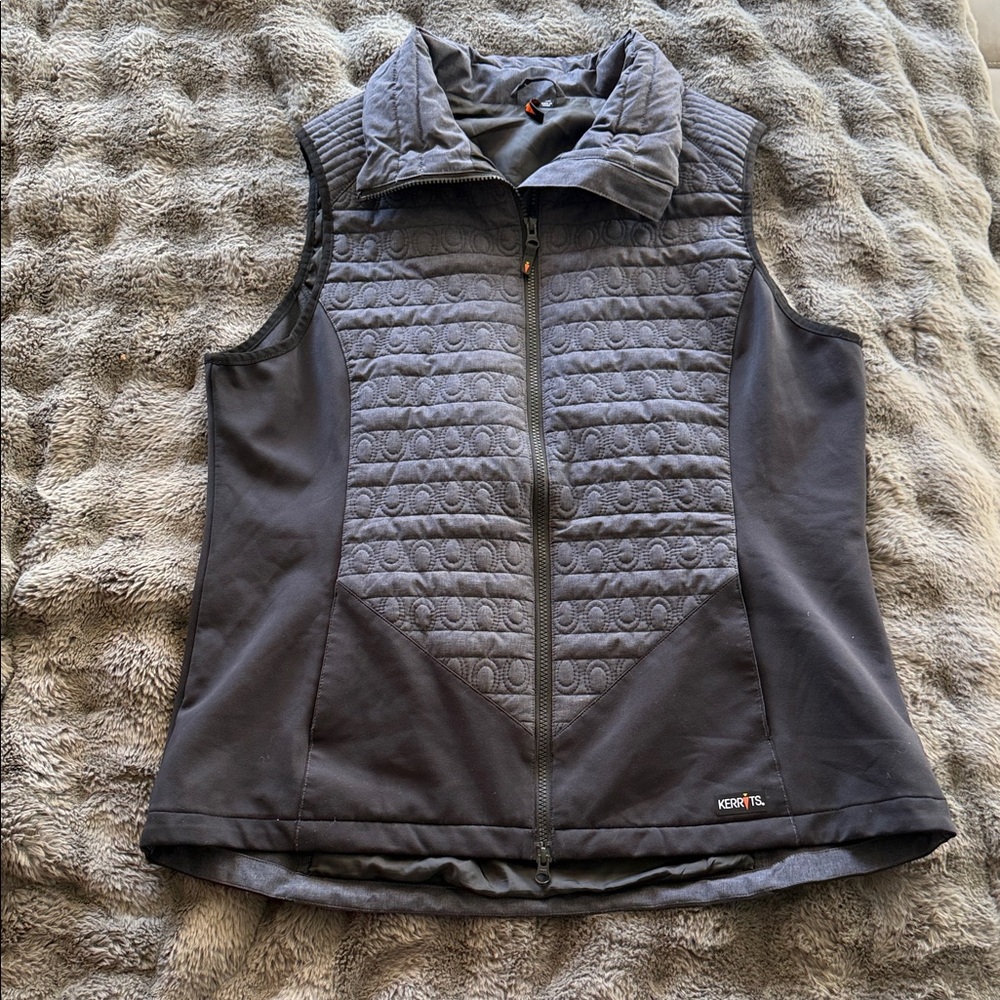 Kerrits Women's Charcoal Quilted Vest